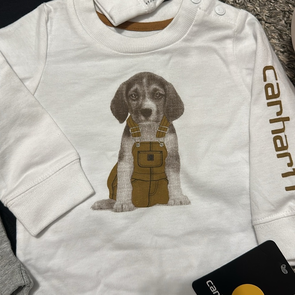 Carhartt Baby Onesies - Gray-Blue, Black, White NWT - Picture 4 of 4